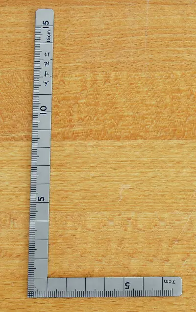 Mini Flat Square Steel 15 x 7.5 cm SHINWA Mini Flat Square Steel 15 x 7.5 cm SHINWA