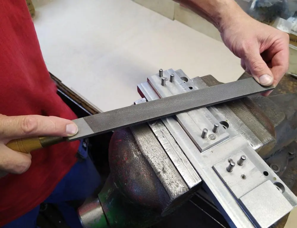 3-piece file set, 20x5x200 mm; D8x200 mm; 20x6.5x200 mm NAREX