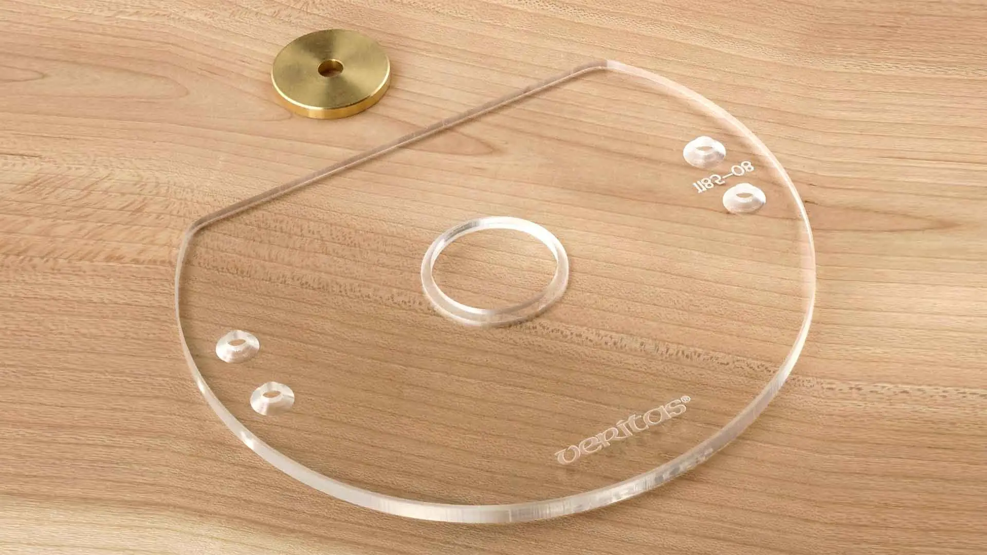 VERITAS Compact Router Base Plate, blank | Blank for custom drilling ...