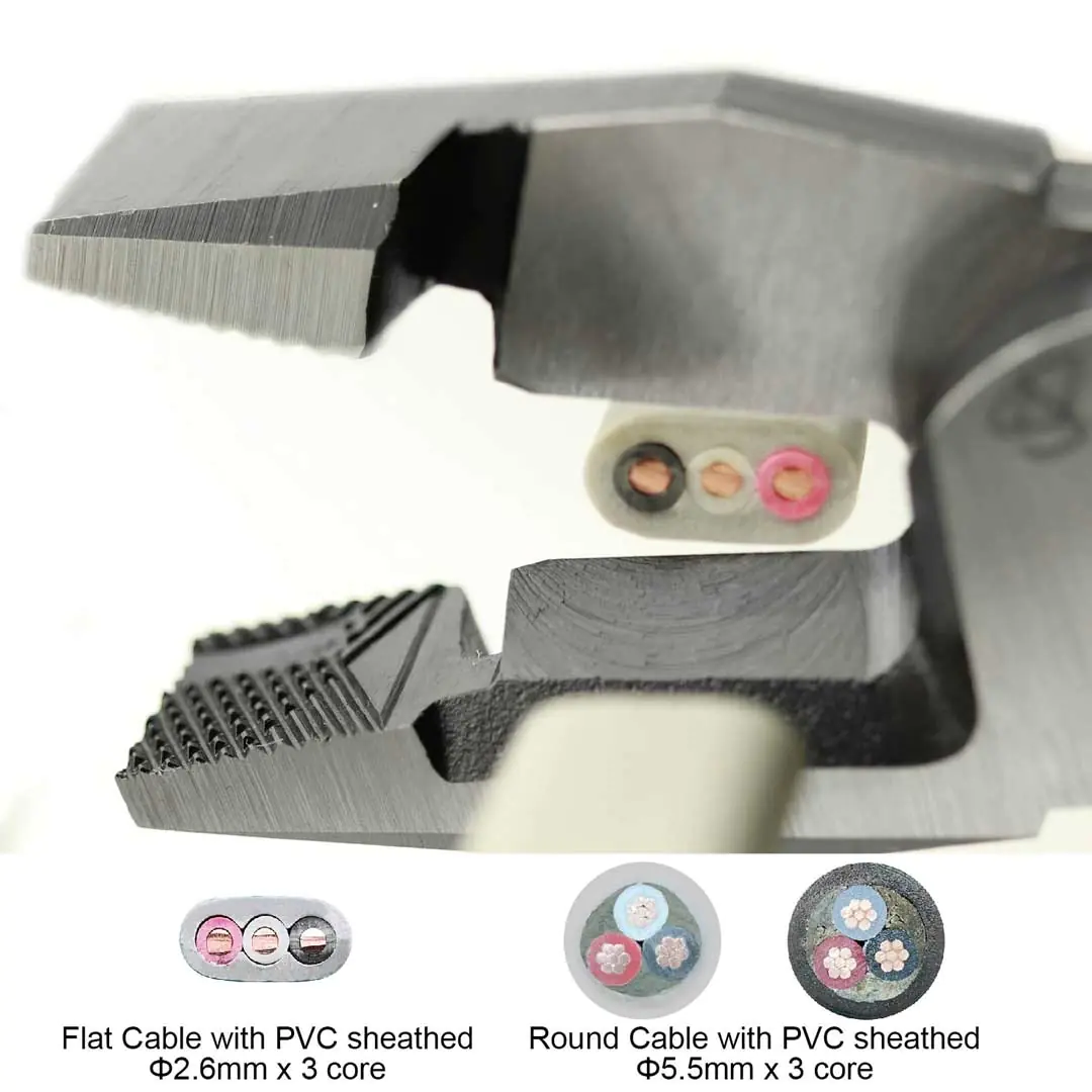 Shear Pliers with Screw Removal Function PZ-79 ENGINEER Shear Pliers with Screw Removal Function PZ-79 ENGINEER