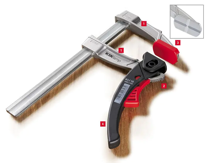 KliKlamp Kli12 Opening 120 mm BESSEY KliKlamp Kli12 Opening 120 mm BESSEY