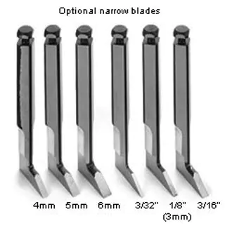 Narrow Blade straight 3/32 in. = 2.4 mm for VERITAS Router Plane