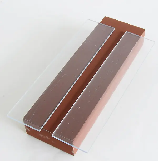 Pair of 3 mm Polycarbonate Risers for second Bevel R.KELL