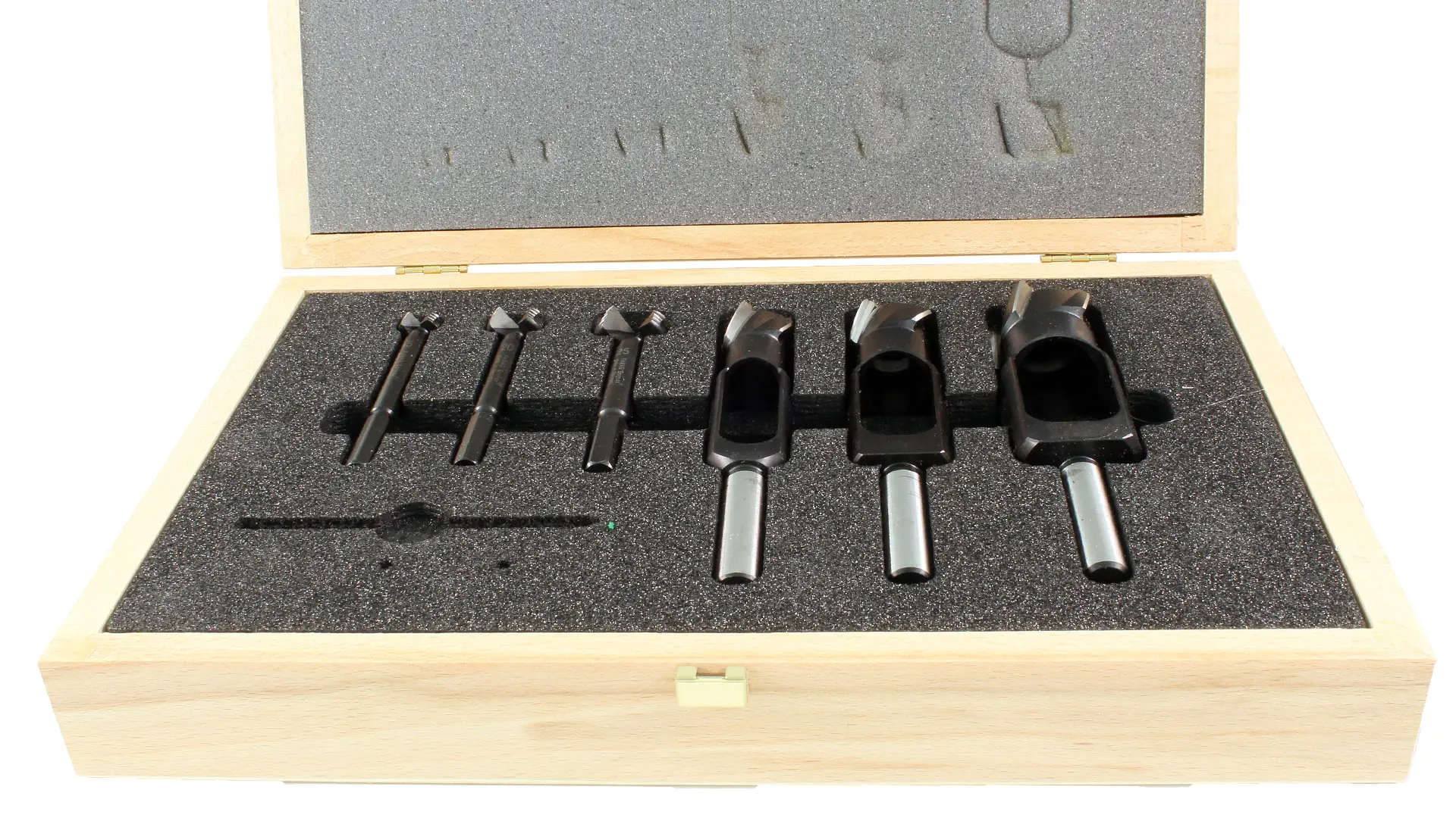 Set of Plug Dowel and Tenon Cutters + Bormax Forstner Bits 15-20-25 mm Series 1622 + 1616 FAMAG