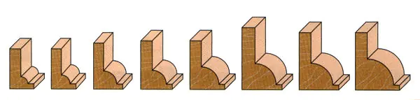 Beading Cutters with Ball Bearing HM D=16.7mm B=8mm L=47mm R=2mm S=8mm KLEIN Beading Cutters with Ball Bearing HM D=16.7mm B=8mm L=47mm R=2mm S=8mm KLEIN