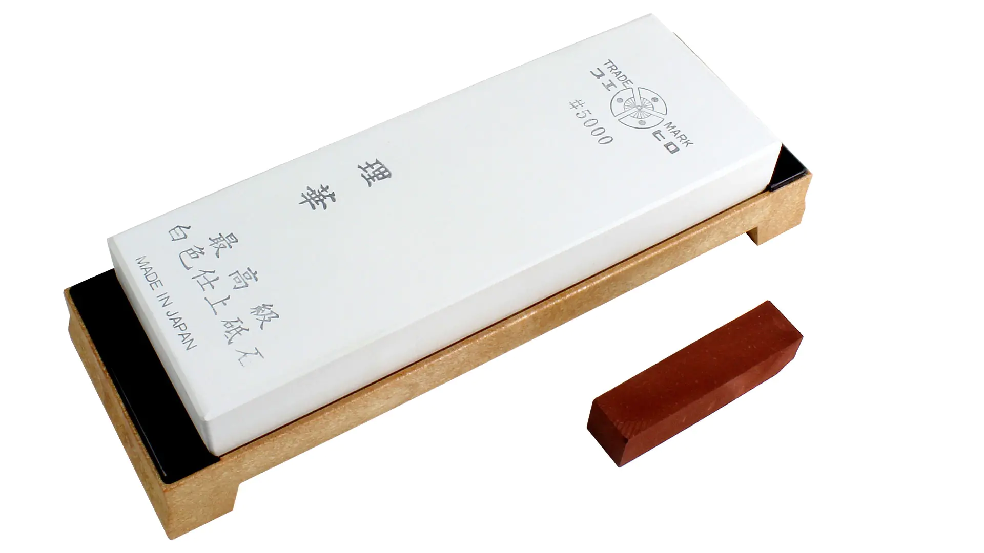 SUEHIRO RIKA Japanese Honing Stone with Stand Grit 5000 Size 205x73x23 mm