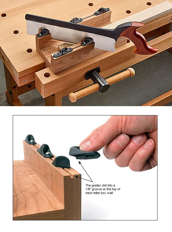 Set of 3 Mitre Box Guides VERITAS
