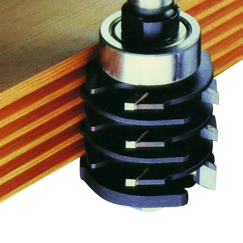 Glue Joint Bit with Ball Bearing Guide TCT D=39.7mm B=36mm L=96mm Z=2 S=12mm KLEIN