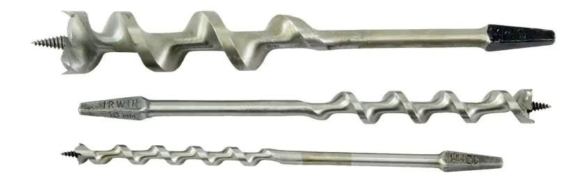 Auger bit shape ‘IRWIN’ with conical square shank