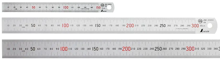 SHINWA Steel Rulers