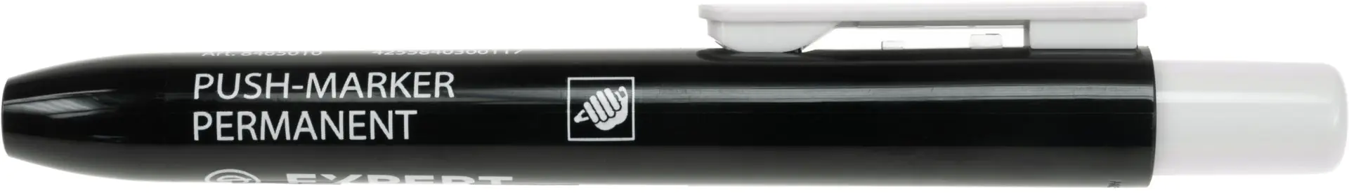 EXPERT Push Marker Permanent White K10