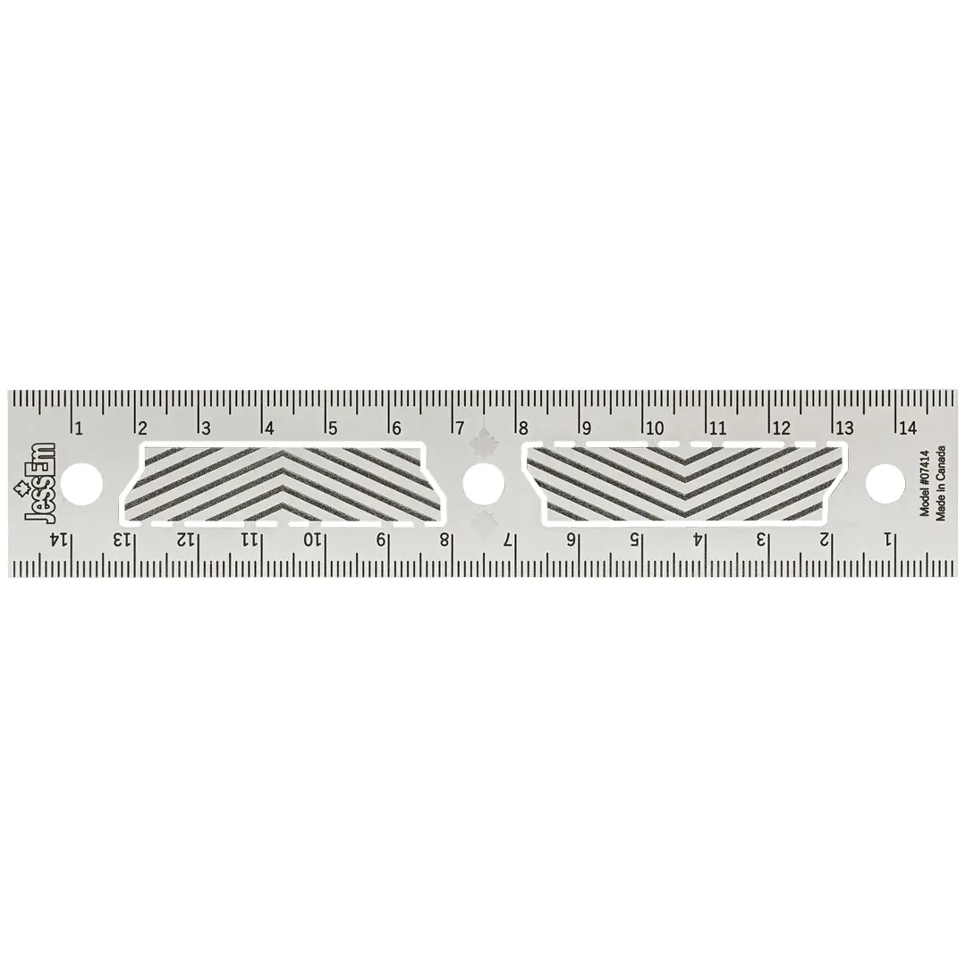 Stainless steel precision ruler Flex Grip 150 mm | JessEm Stainless steel precision ruler Flex Grip 150 mm | JessEm
