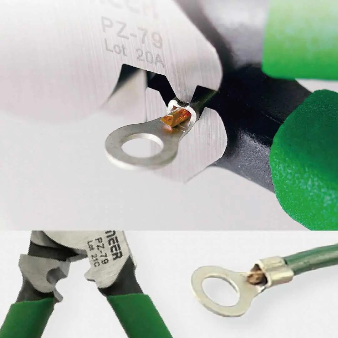 Shear Pliers with Screw Removal Function PZ-79 ENGINEER Shear Pliers with Screw Removal Function PZ-79 ENGINEER