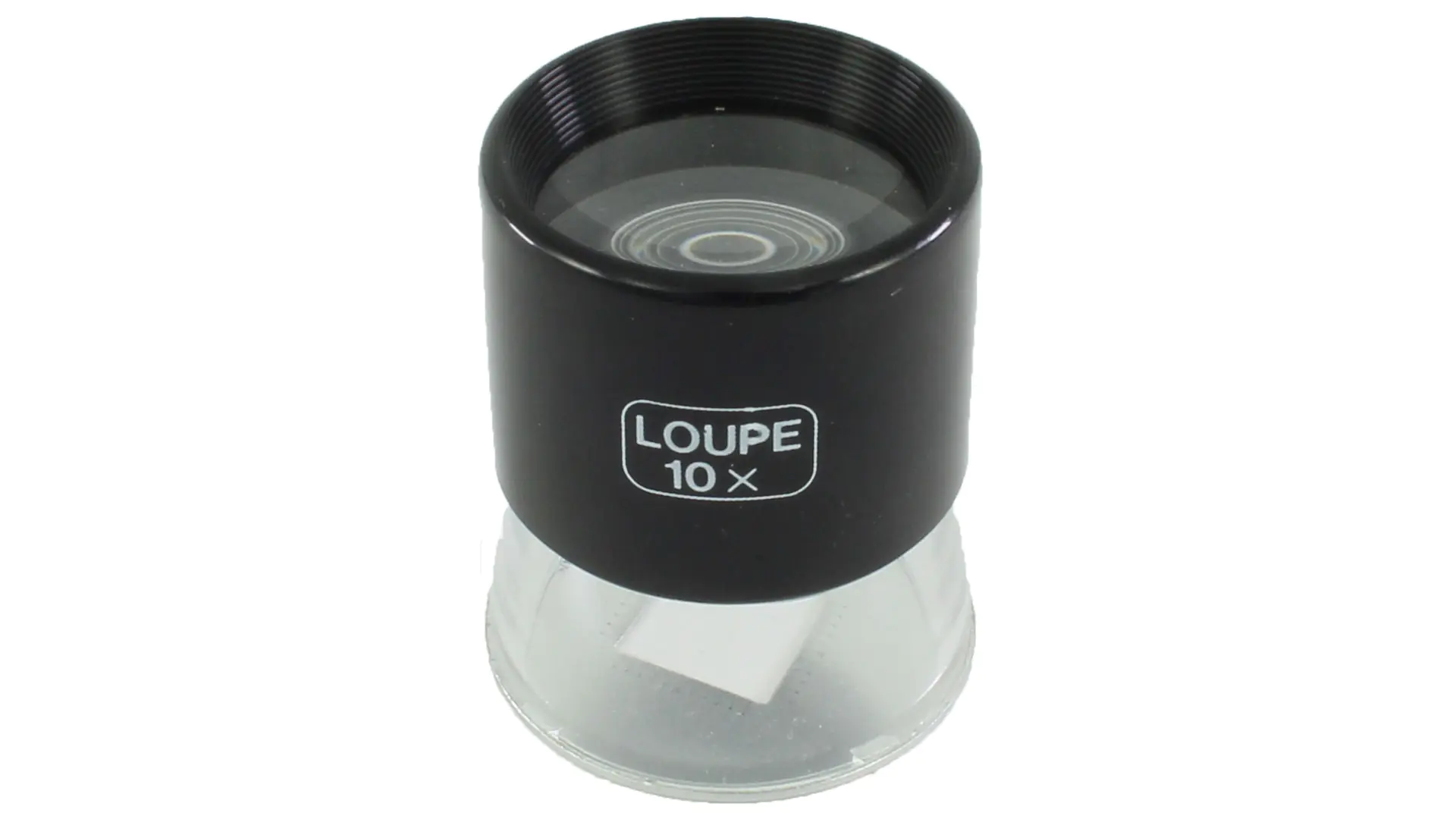 Magnifying glass with 10x magnification and measuring scale Lens Diameter 25 mm SHINWA