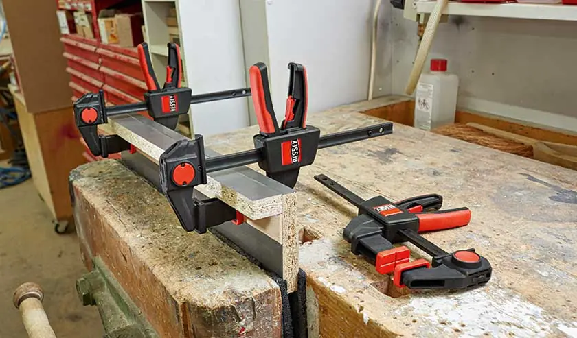 2 x One-handed table clamp EZR 150/60 BESSEY 2 x One-handed table clamp EZR 150/60 BESSEY