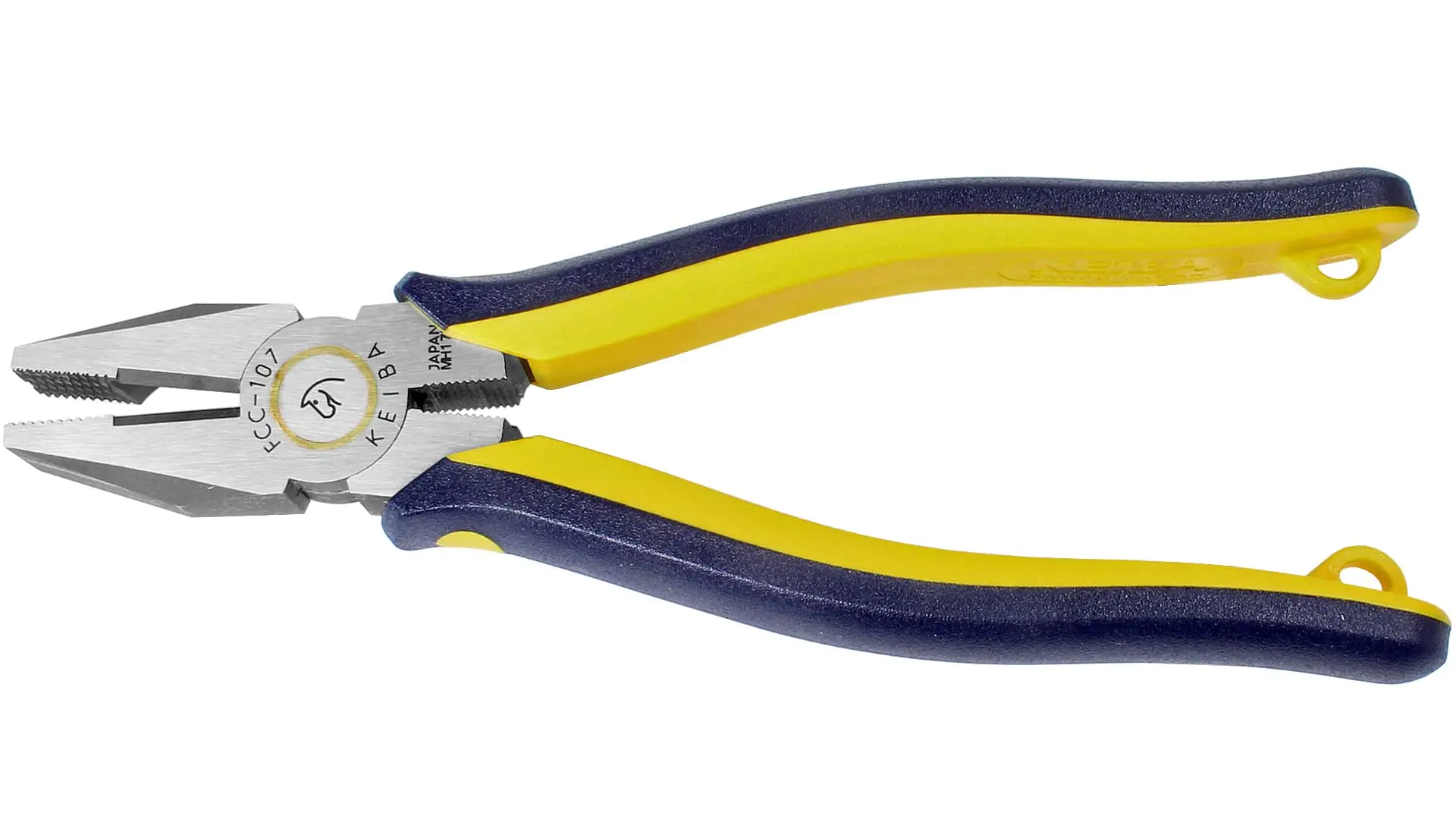 Combination Pliers with Two-Component Handle Total Length 189 mm High Grade Series KEIBA