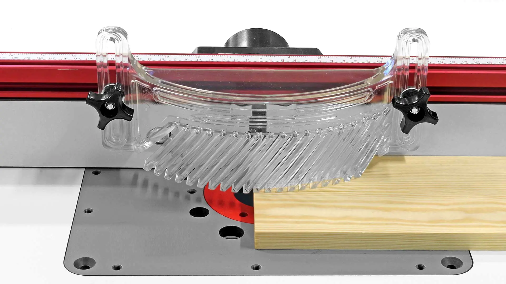 Arched Featherboard with Protector Guard Function