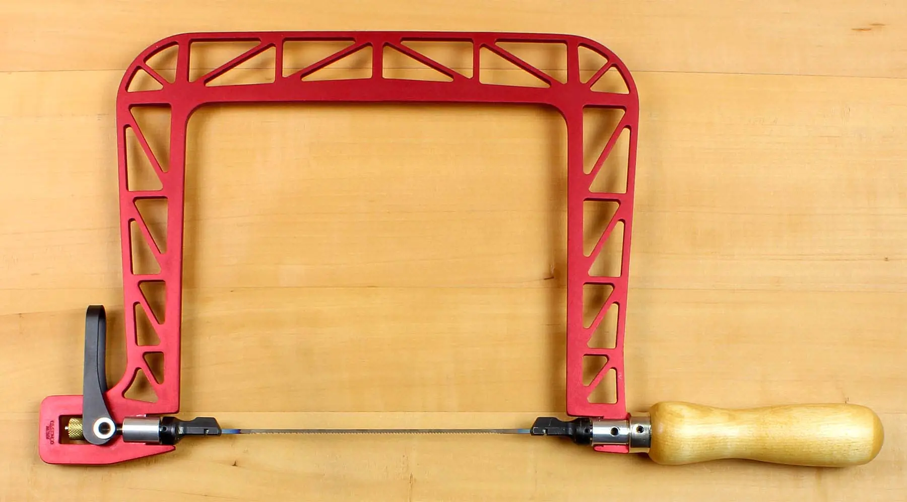 Coping Saw with Cam-Lever and  360 ̊ Rotation Frame Height 6-1/2 inches - 165 mm KNEW CONCEPTS