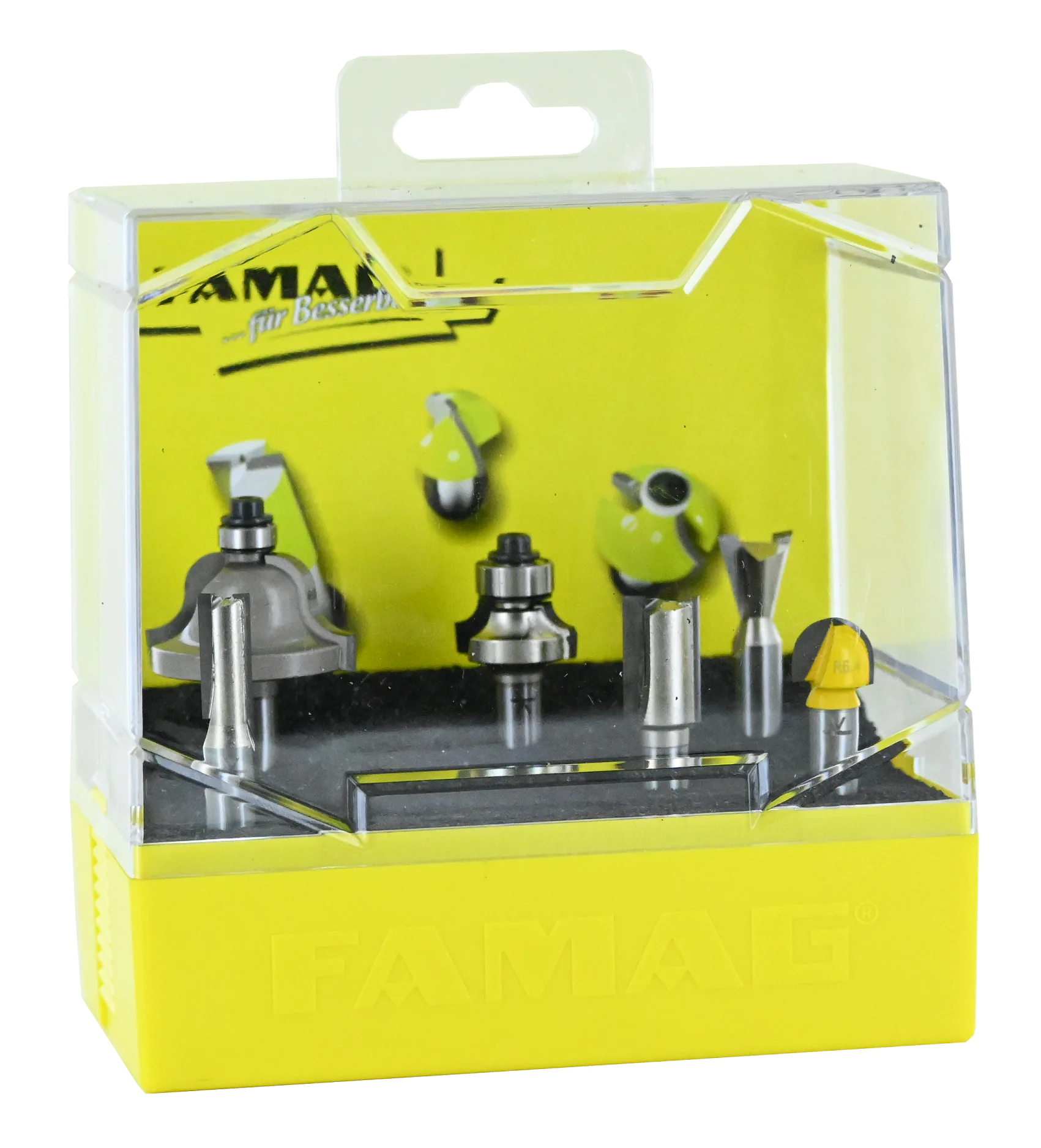 6-piece Combination Router Bit Set FAMAG