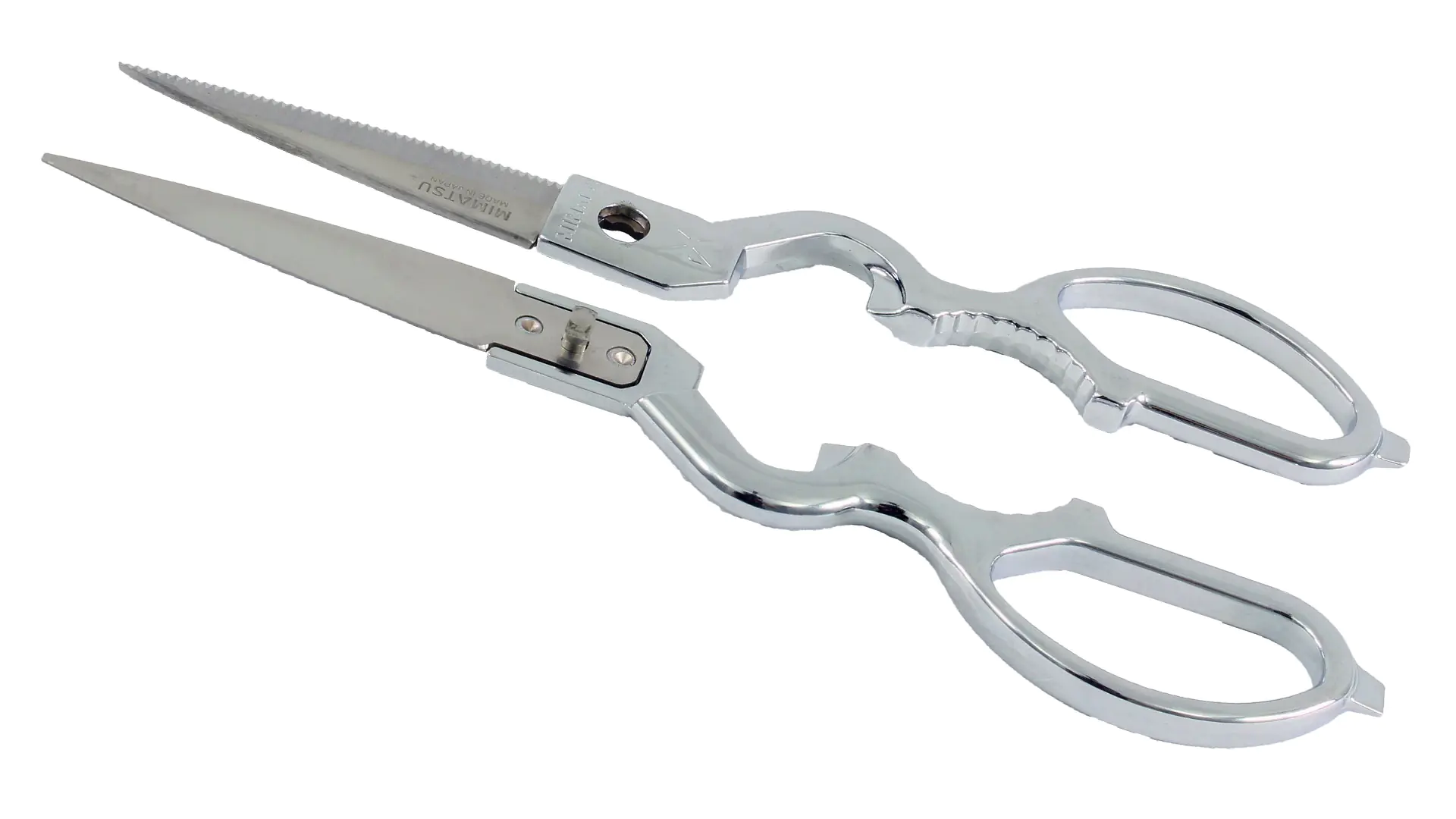 Japanese kitchen Shears with Stainless Blade / not dismountable MATSUI Japanese kitchen Shears with Stainless Blade / not dismountable MATSUI