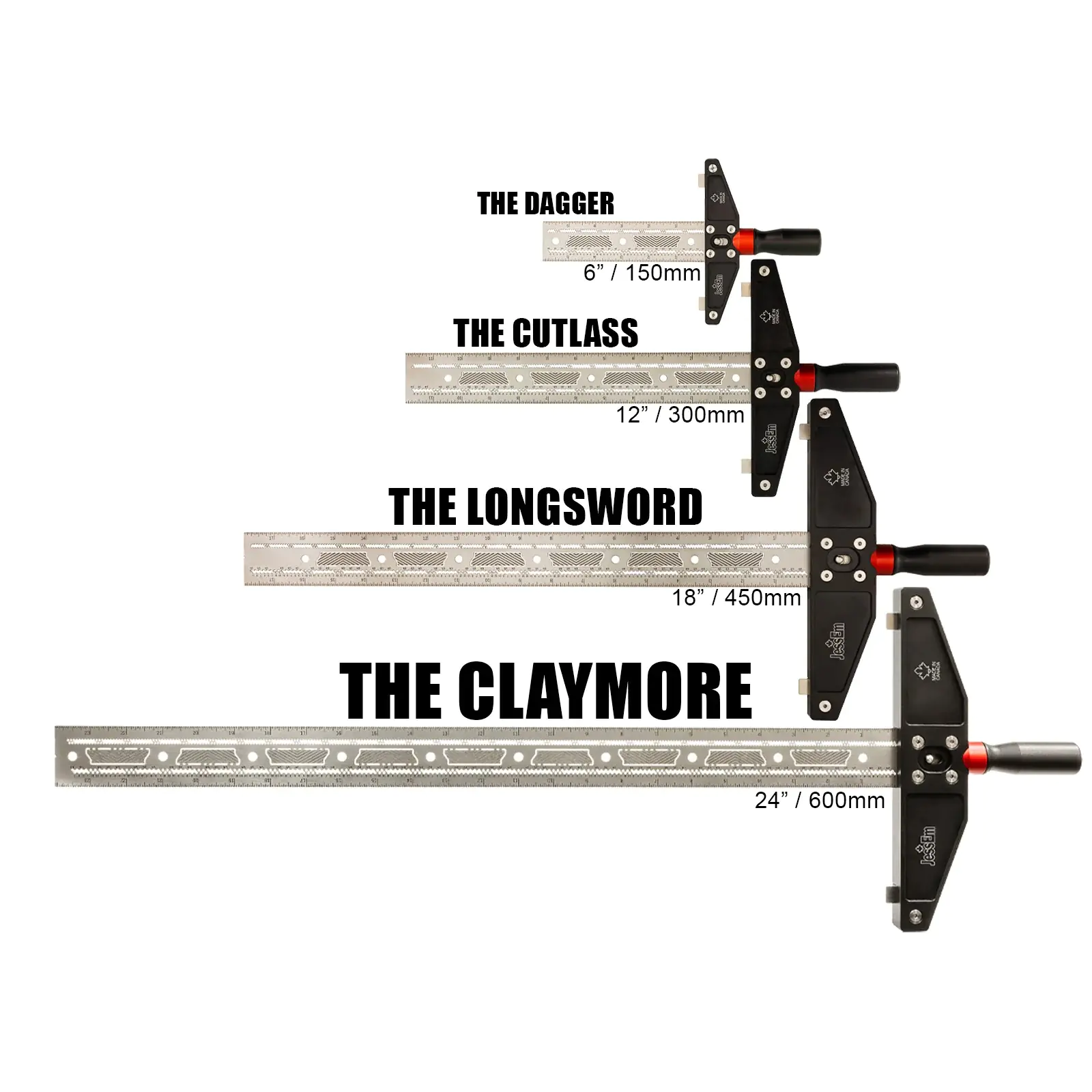 Sword Precision T-Square 600 mm "Claymore" JessEm