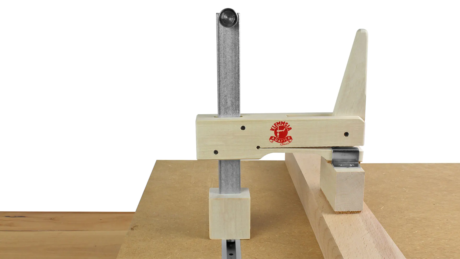 Klemmsia workbench adapter working height 250 mm for round holes 19 mm Klemmsia workbench adapter working height 250 mm for round holes 19 mm