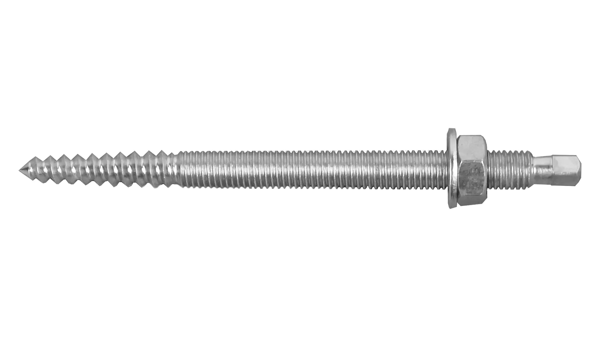 Carver's Screw 180 mm with Nut and Washer STUBAI