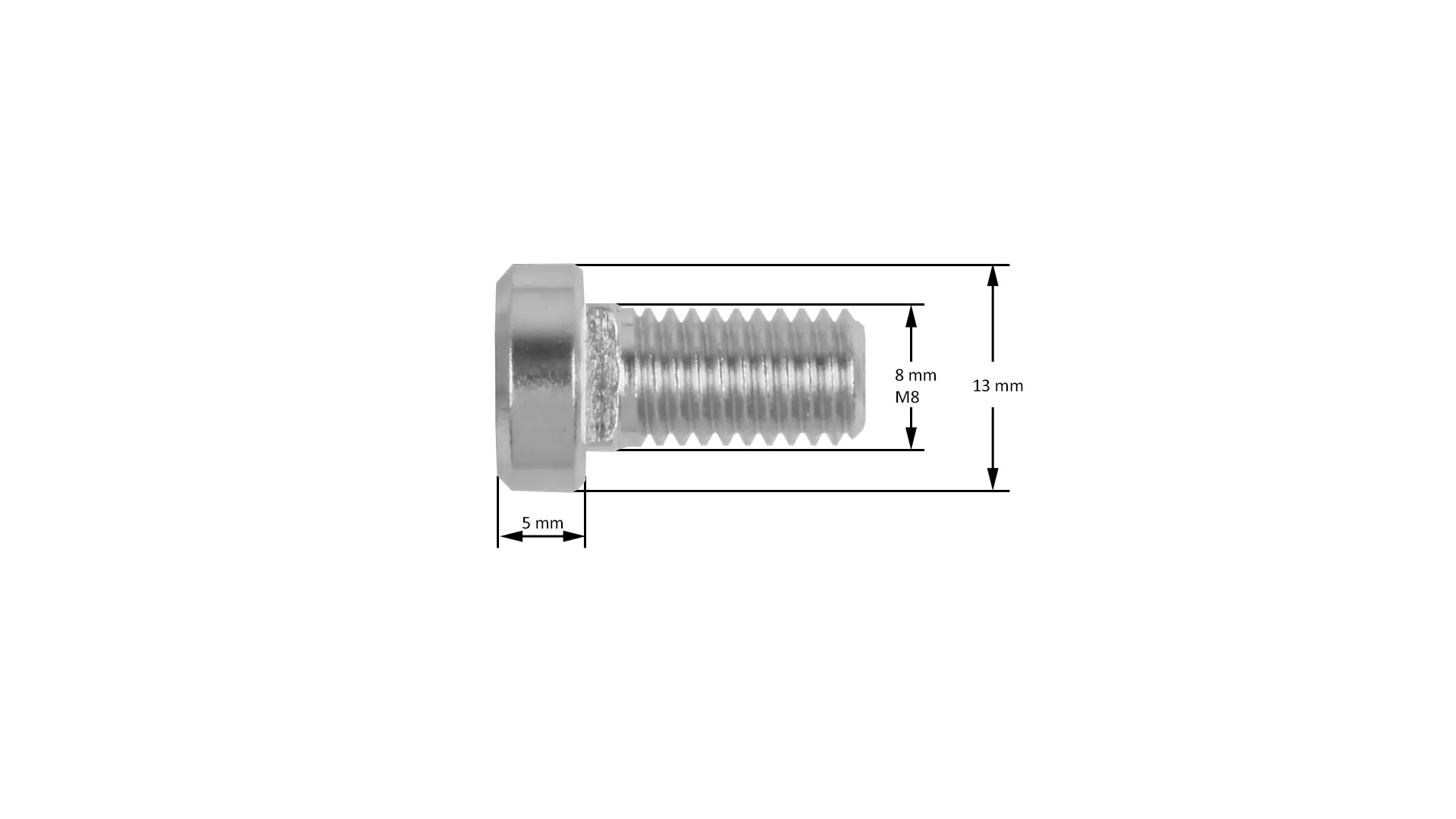 Klemmsia T-track bolt