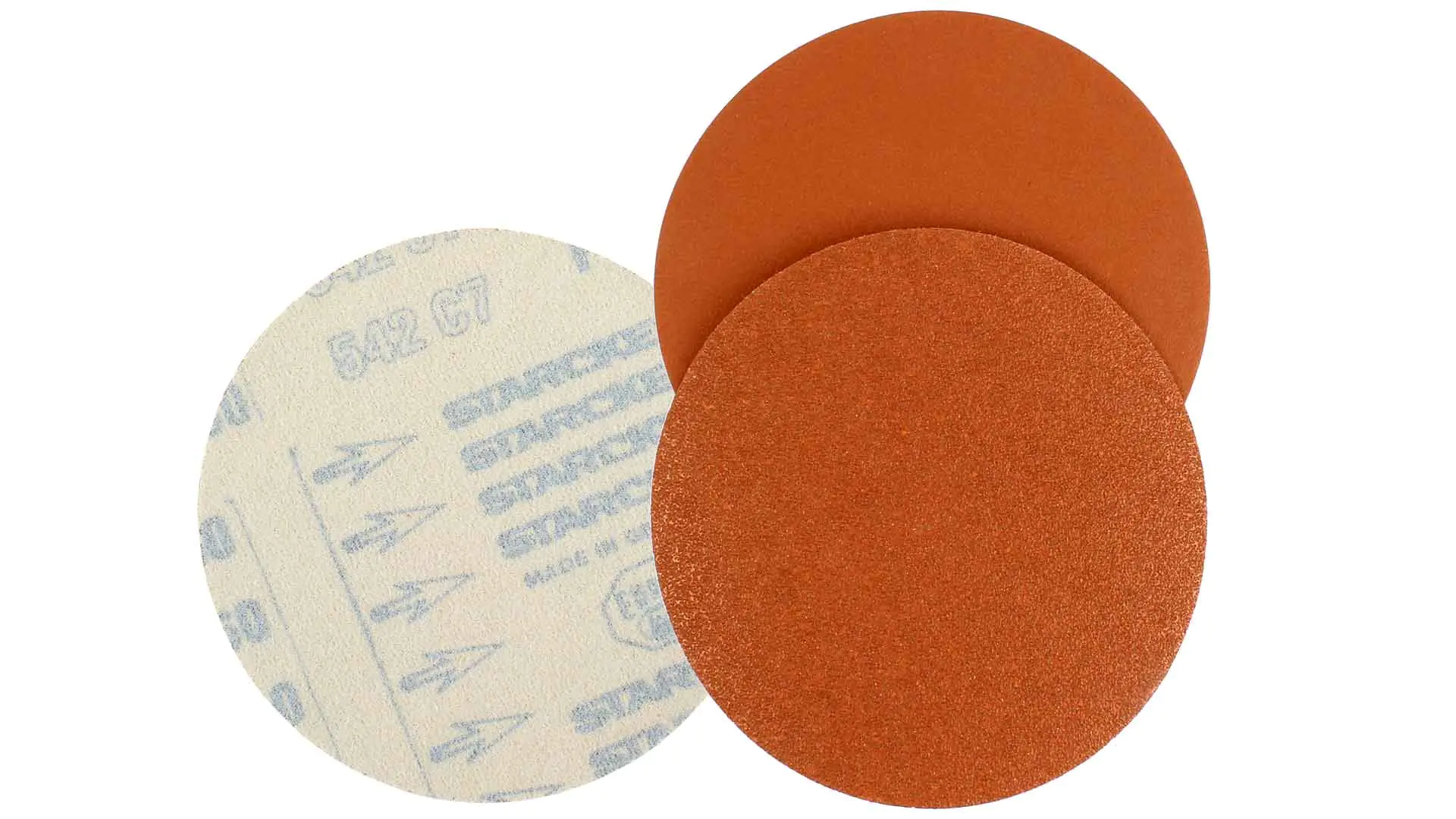 Sanding discs with hook-and-loop attachment 125mm