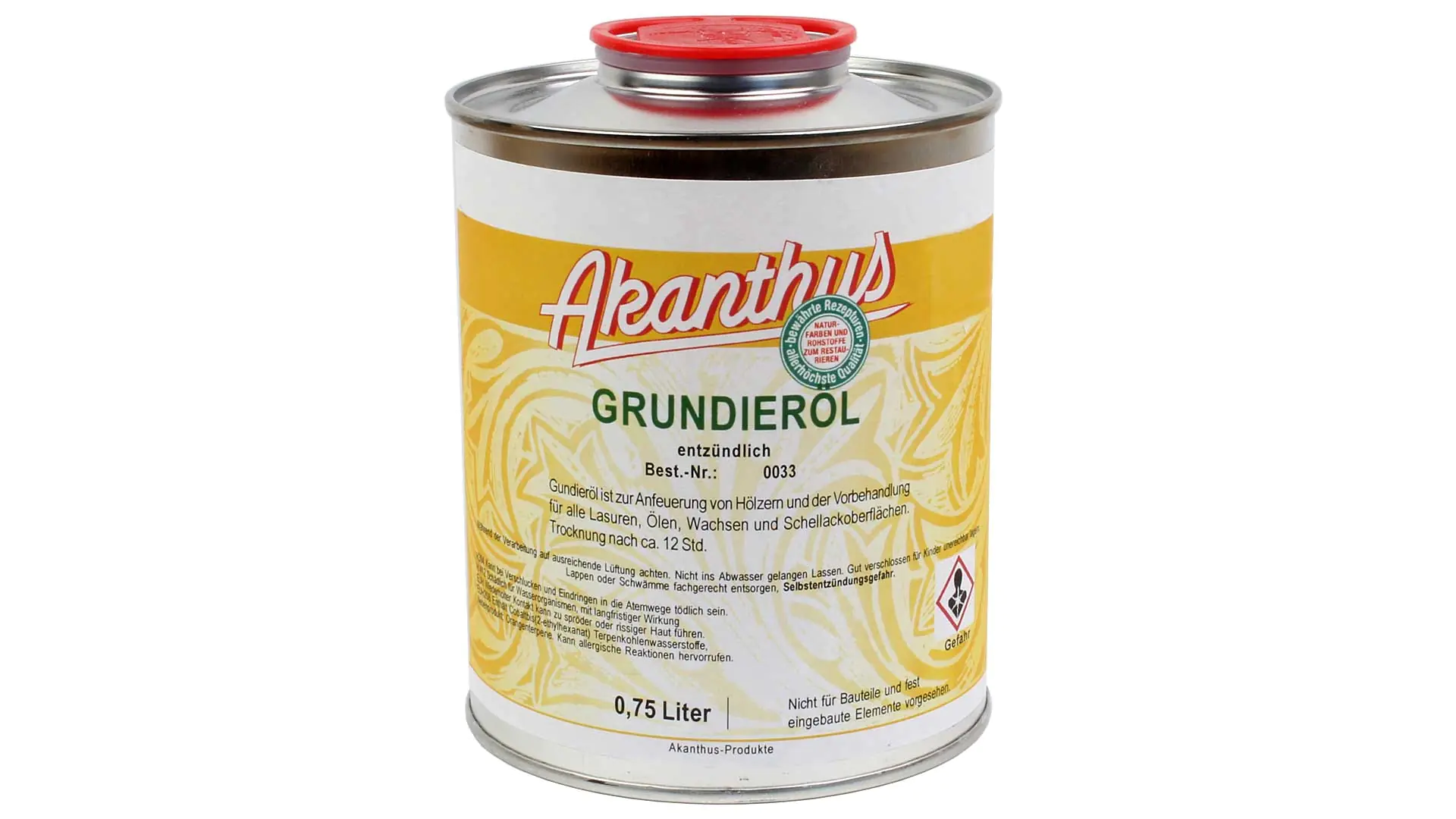 Priming Oil 750 ml - for furniture only Priming Oil 750 ml - for furniture only