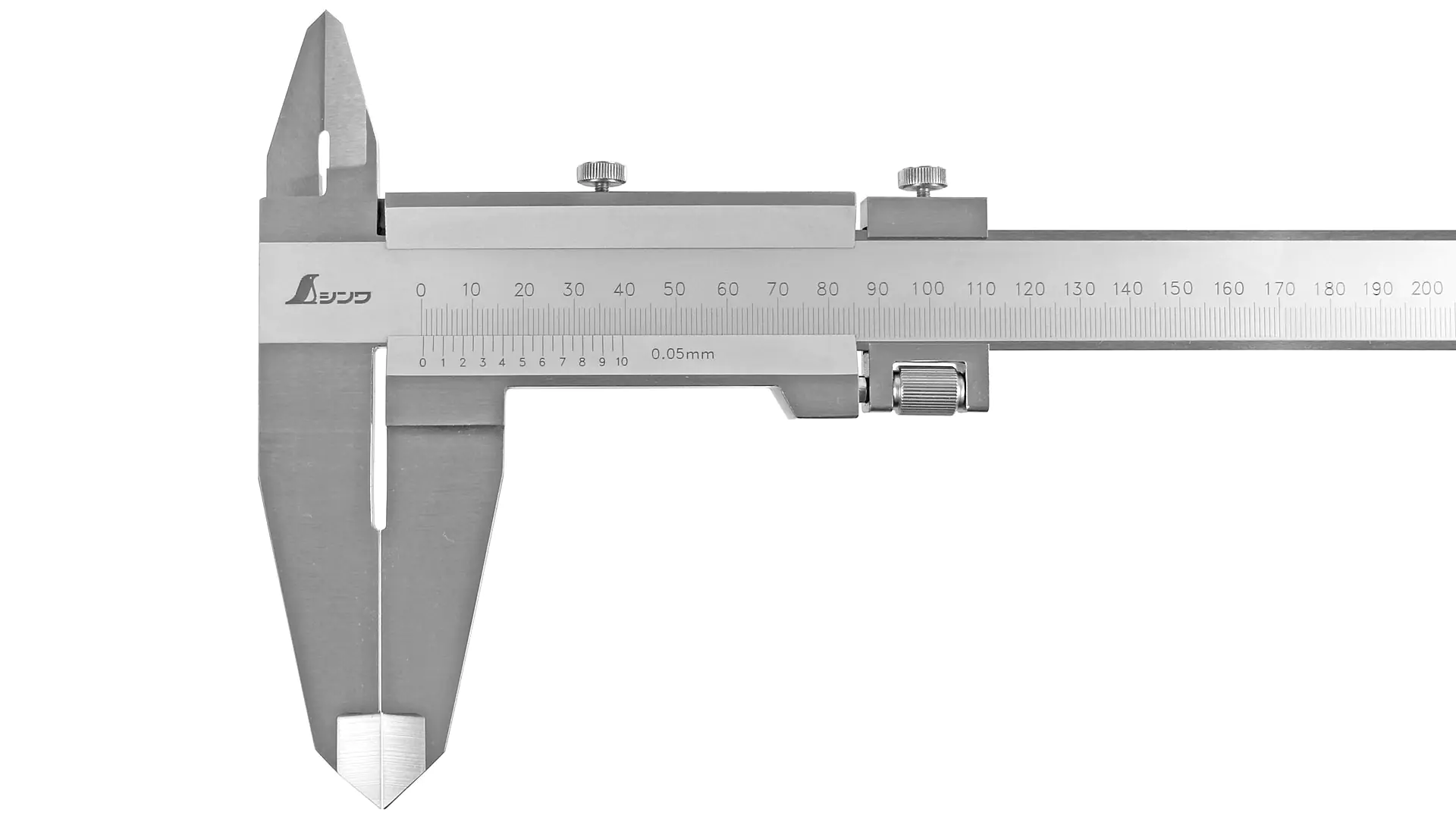 Vernier caliper 450 mm with locking screw SHINWA Vernier caliper 450 mm with locking screw SHINWA