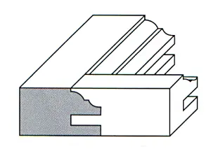 Stile And Rail Assembly (5) with Ball Bearing TCT D=41mm B=22mm L=70mm S=8mm KLEIN Stile And Rail Assembly (5) with Ball Bearing TCT D=41mm B=22mm L=70mm S=8mm KLEIN