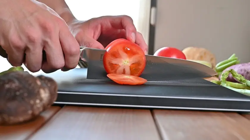 Black Cutting Board FPEL 410x230x20mm HASEGAWA Black Cutting Board FPEL 410x230x20mm HASEGAWA