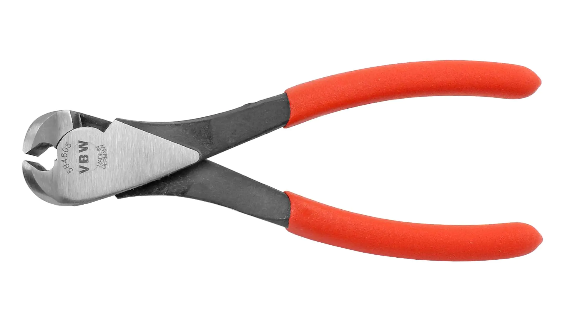 Heavy-duty End Cutting Nippers Handle with Plastic Coating Total Length 160 mm VBW