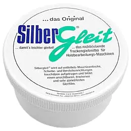 Silbergleit, dry lubricant for woodworking machines
