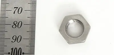 Nut M12 H=6 for the Stone see handbook pos. 31 for Tormek 2006 and T7 and 1206 and T3