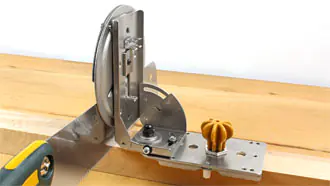 90° setting with saw