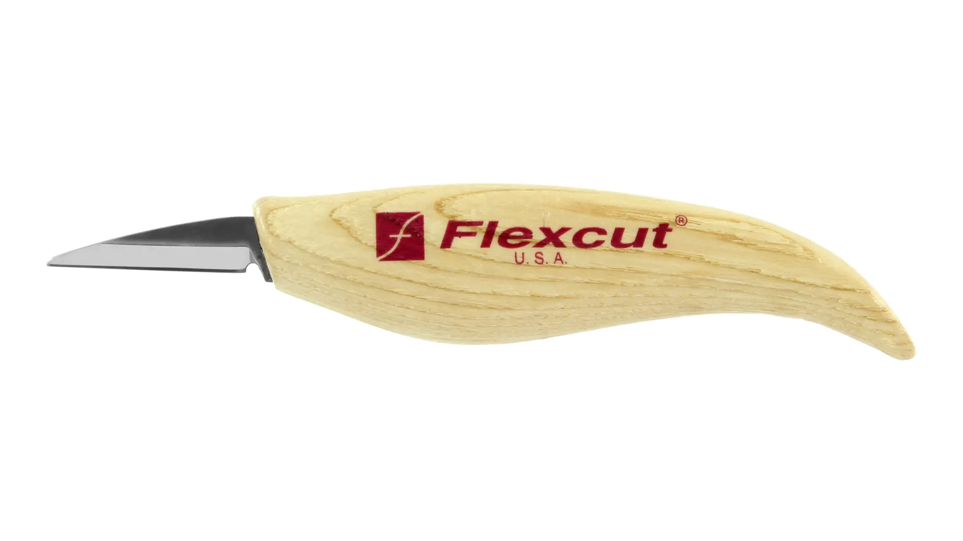 Chip carving knife with narrow blade