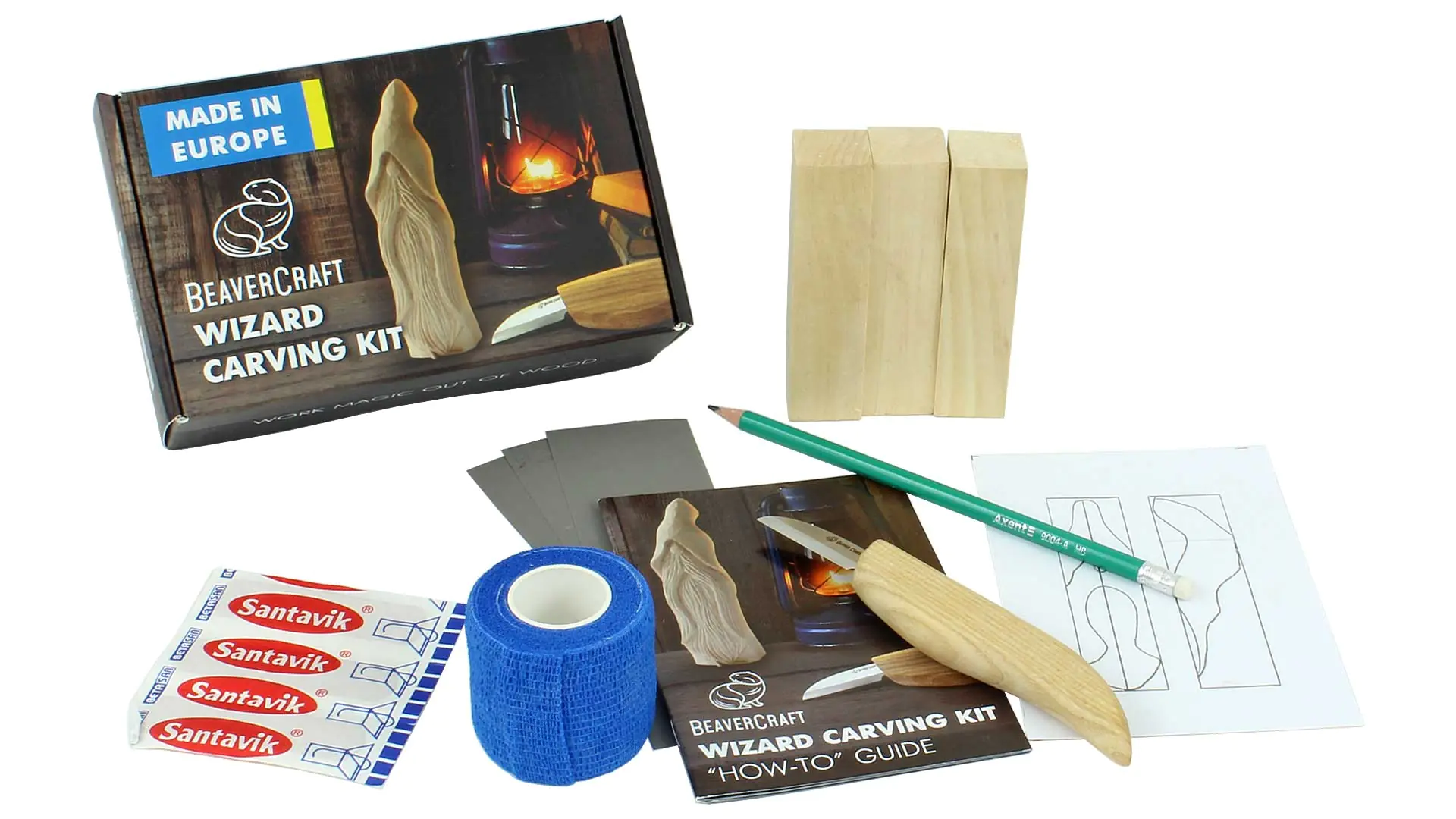 Wizard Carving Hobby-Kit BEAVERCRAFT