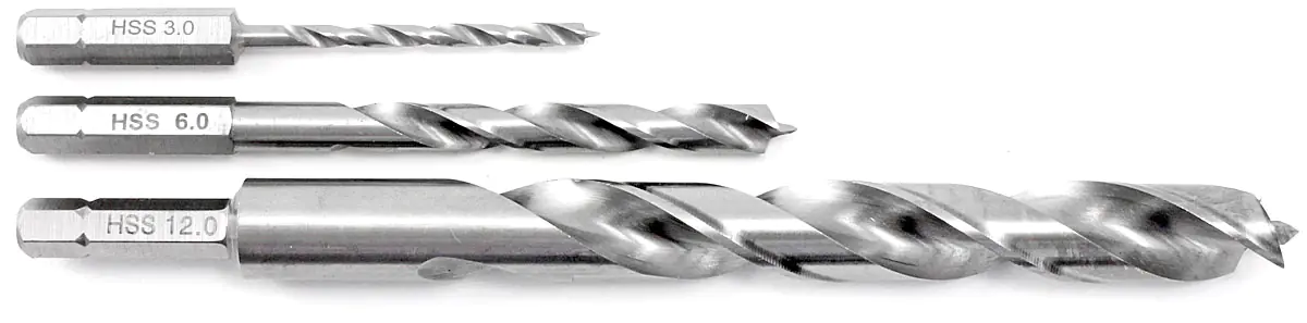 Long Wood Twist Drill Bits HSS-G by FAMAG Series 1597