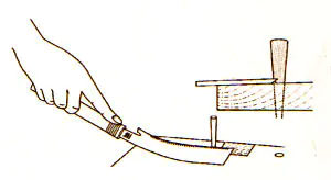 Kugihiki-Saw flush cutting Craftsman Series by Master Daizo Mitsukawa Blade Length 150 mm 25 TPI Kugihiki-Saw flush cutting Craftsman Series by Master Daizo Mitsukawa Blade Length 150 mm 25 TPI