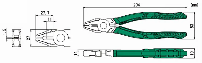 Screw Removal Pliers PZ-59 ENGINEER Screw Removal Pliers PZ-59 ENGINEER