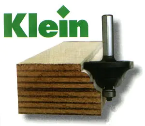 Double Coved Edge Router Bit