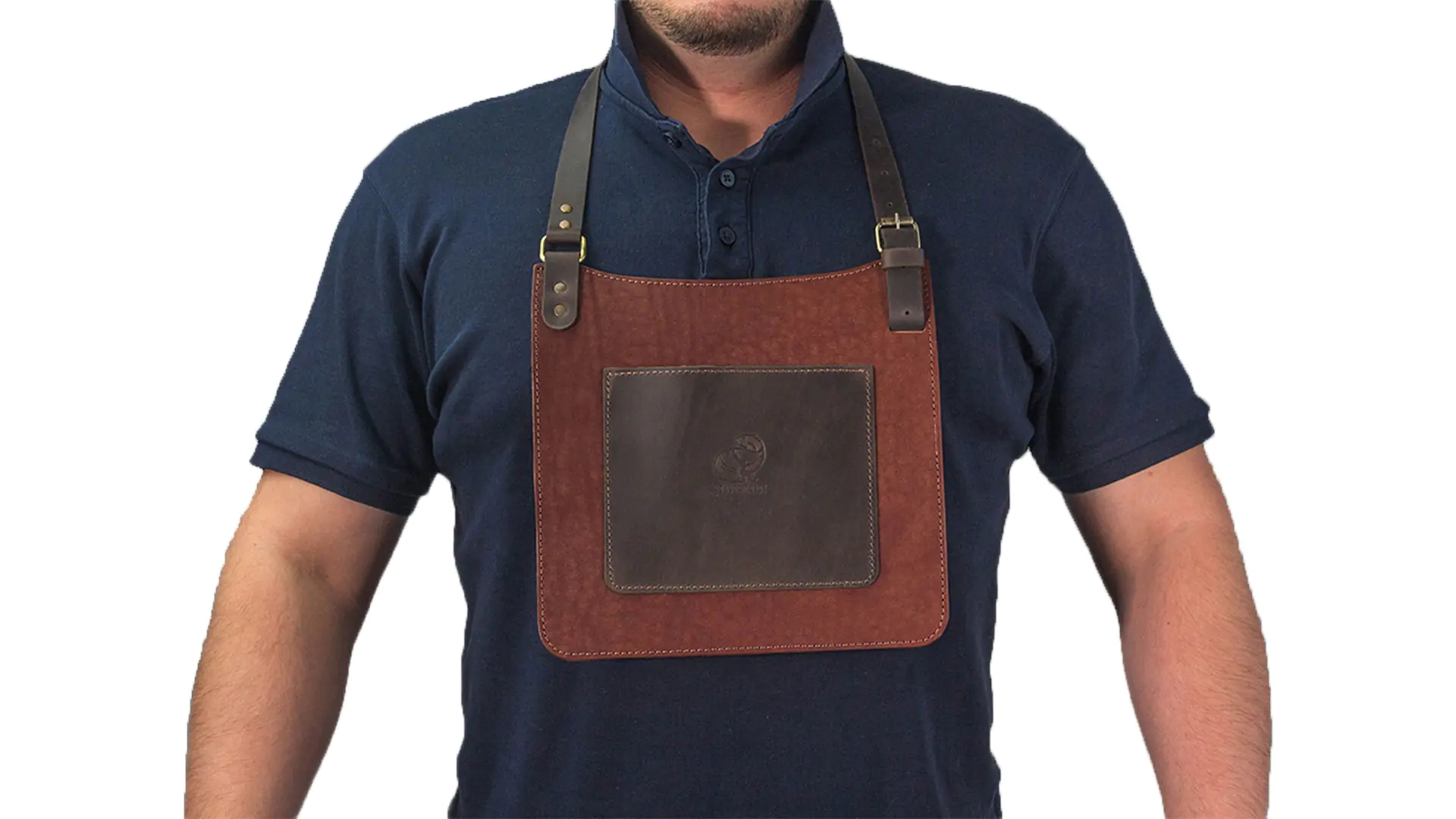 Chest protector Leather Brown BEAVERCRAFT Chest protector Leather Brown BEAVERCRAFT
