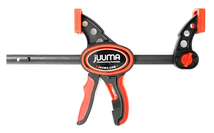 One Handed Quick Action Bar Clamp Opening 150 mm (6 inch) Clamping Depth 80 mm JUUMA One Handed Quick Action Bar Clamp Opening 150 mm (6 inch) Clamping Depth 80 mm JUUMA