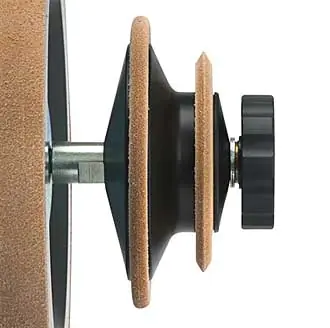 LA-120 Profiled Leather Honing Wheel TORMEK