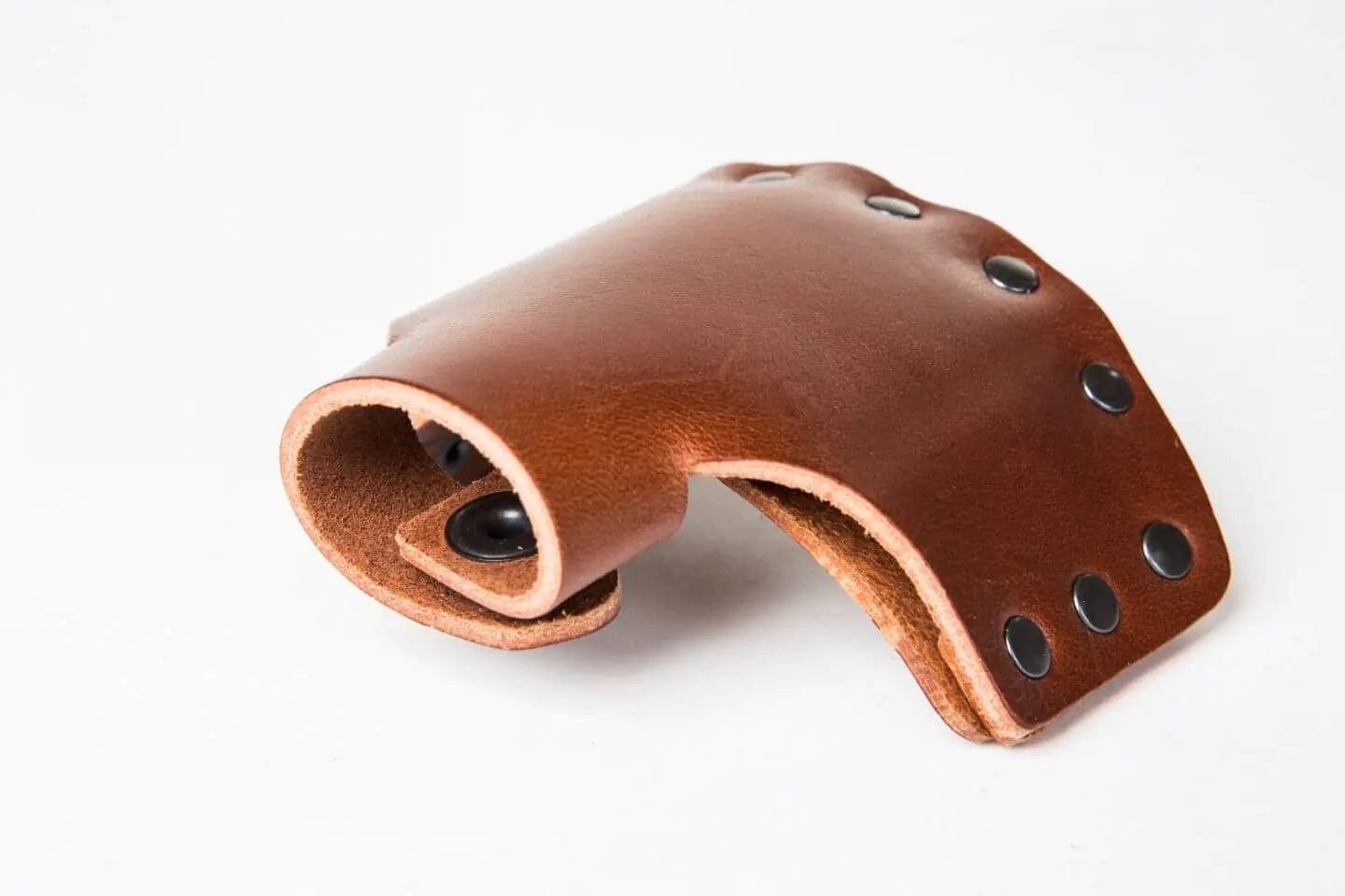 Leather Sheath for Hollow Adze with short Handle