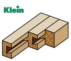 Dovetail Cutter TCT D=12.7mm B=13mm L=45mm Angle=14° S=6mm KLEIN Dovetail Cutter TCT D=12.7mm B=13mm L=45mm Angle=14° S=6mm KLEIN