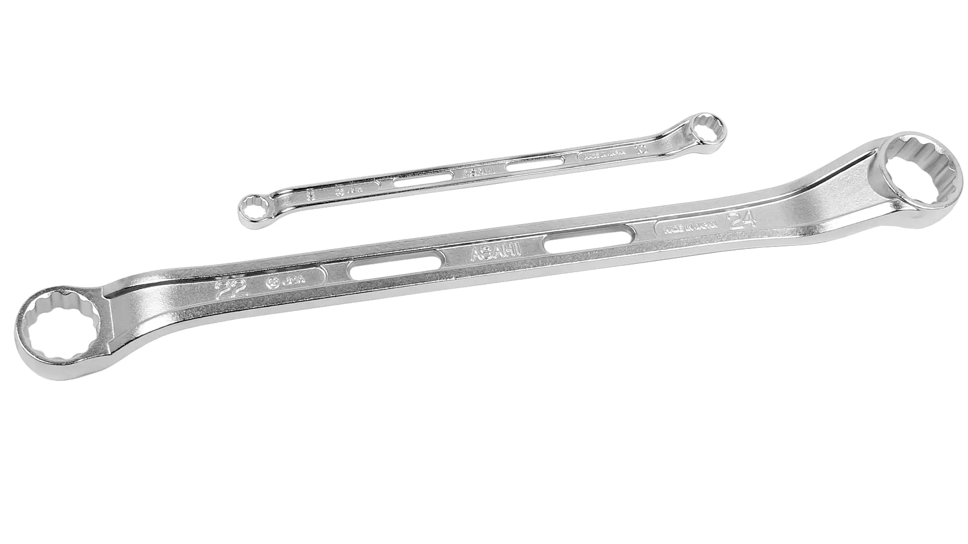 Double Ring Spanner Cranked LIGHTOOL ASAHI