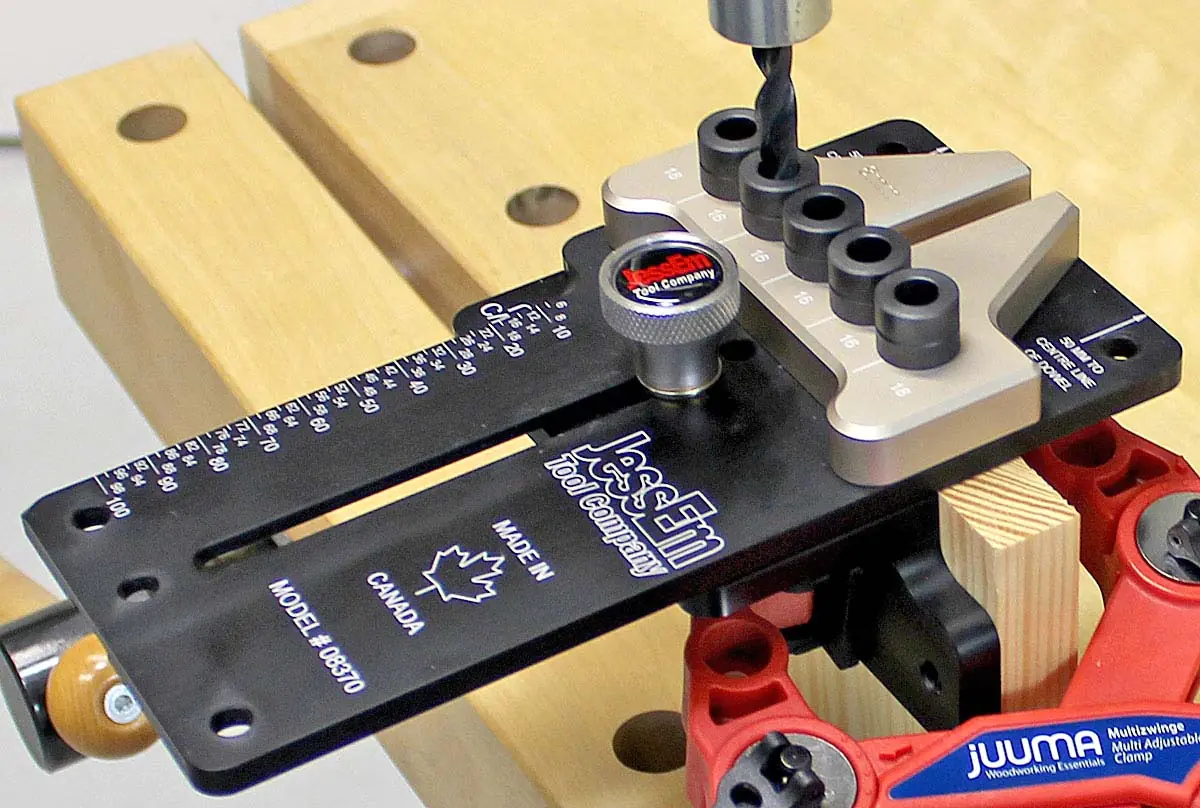 Dowelling Jig with Kit for 8mm Dowels JESSEM